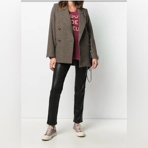 Zadig & Voltaire Houndstooth blazer Rockstar Glam Preppy
